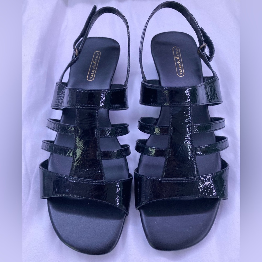 Easy Spirit Black Patent Shoes